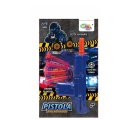 PISTOLA LANÇA DARDOS 26X15X3CM 7544